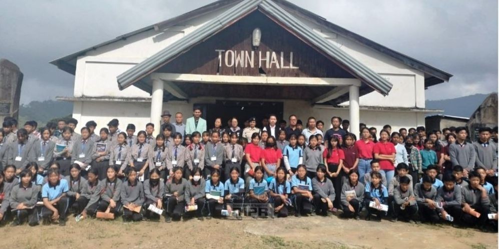 Livelihood and career guidance cum free medical camp held at Chetheba Town Council Hall, Phek on October 11. (DIPR Photo)